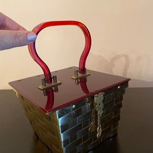 Lucite and Aluminum Bag - Dorset Rex